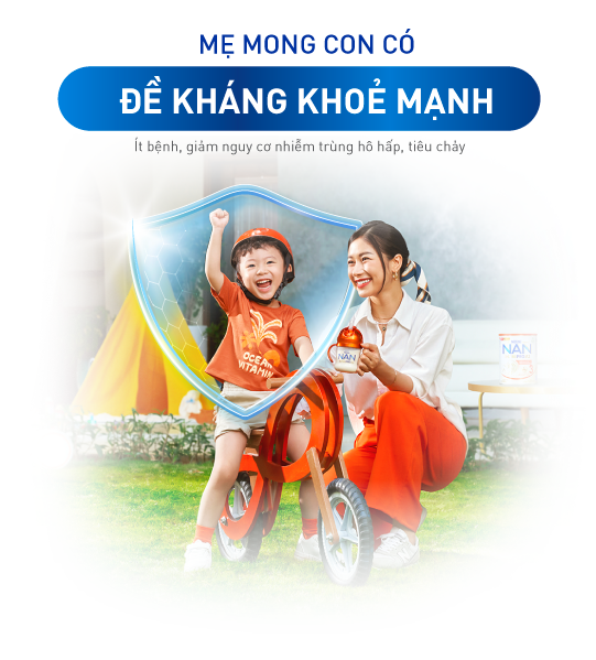 đề kháng khỏe mạnh