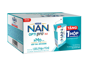 NAN OPTI Pro Kid pha sẵn hộp 115ml